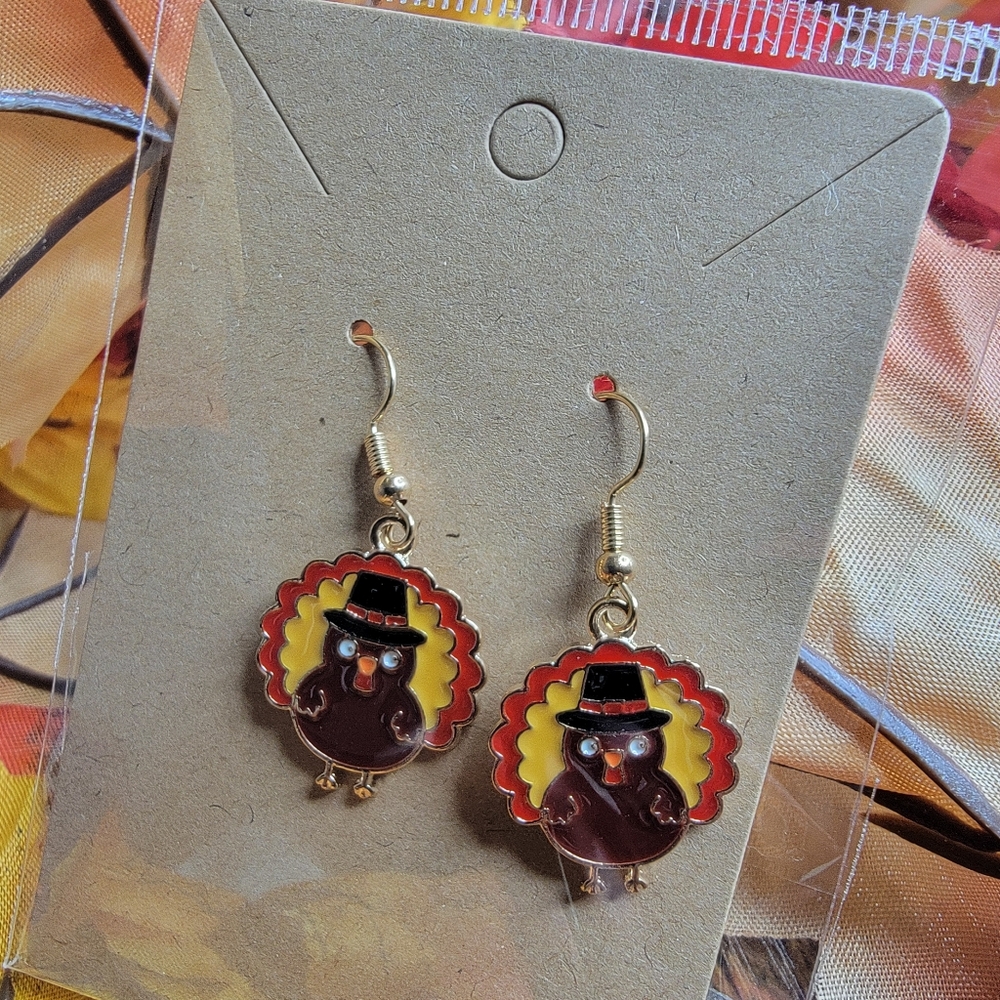🍁8 Final!! Charming Turkey Earrings